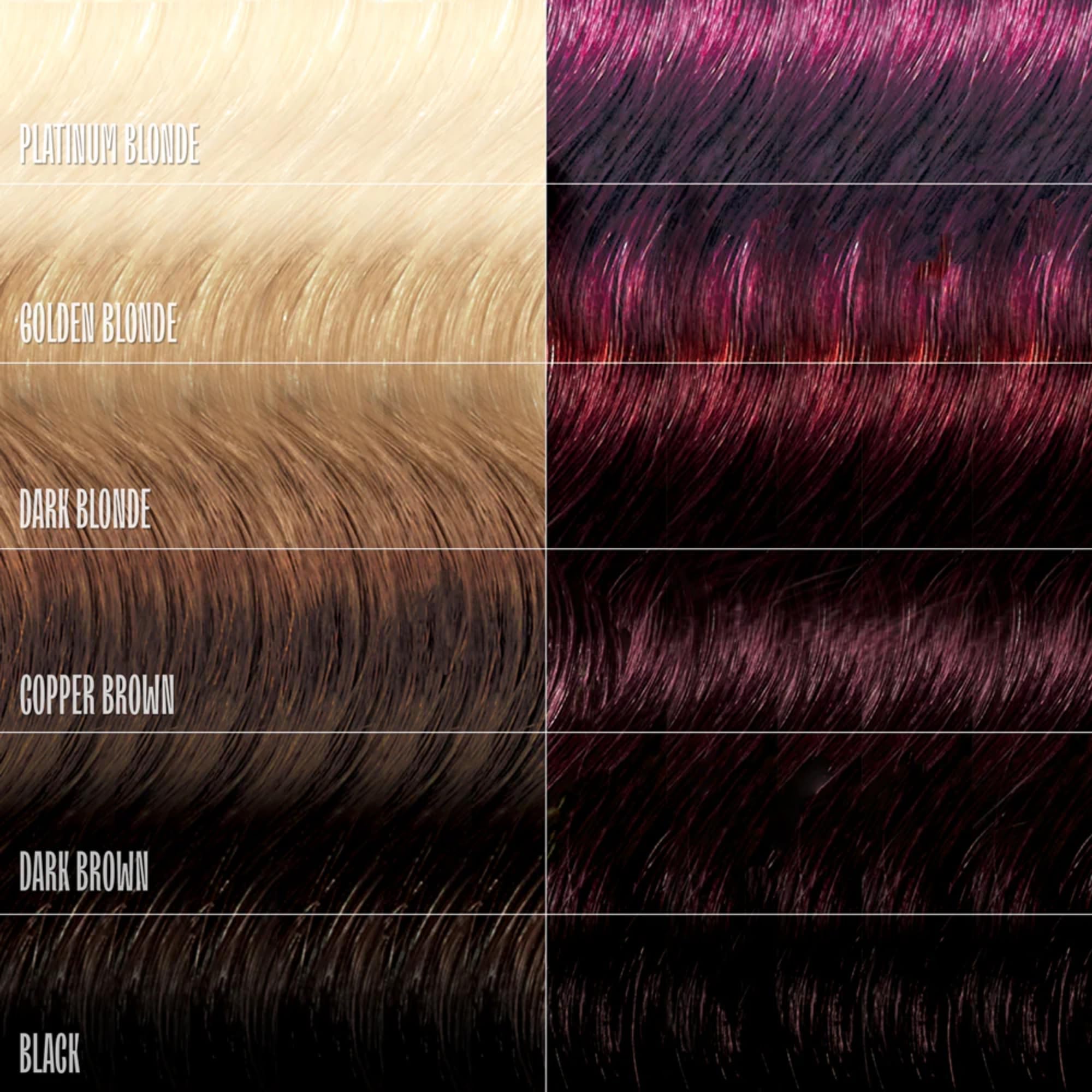 oVertone Cherry Chestnut hair moisture and shine after coloring