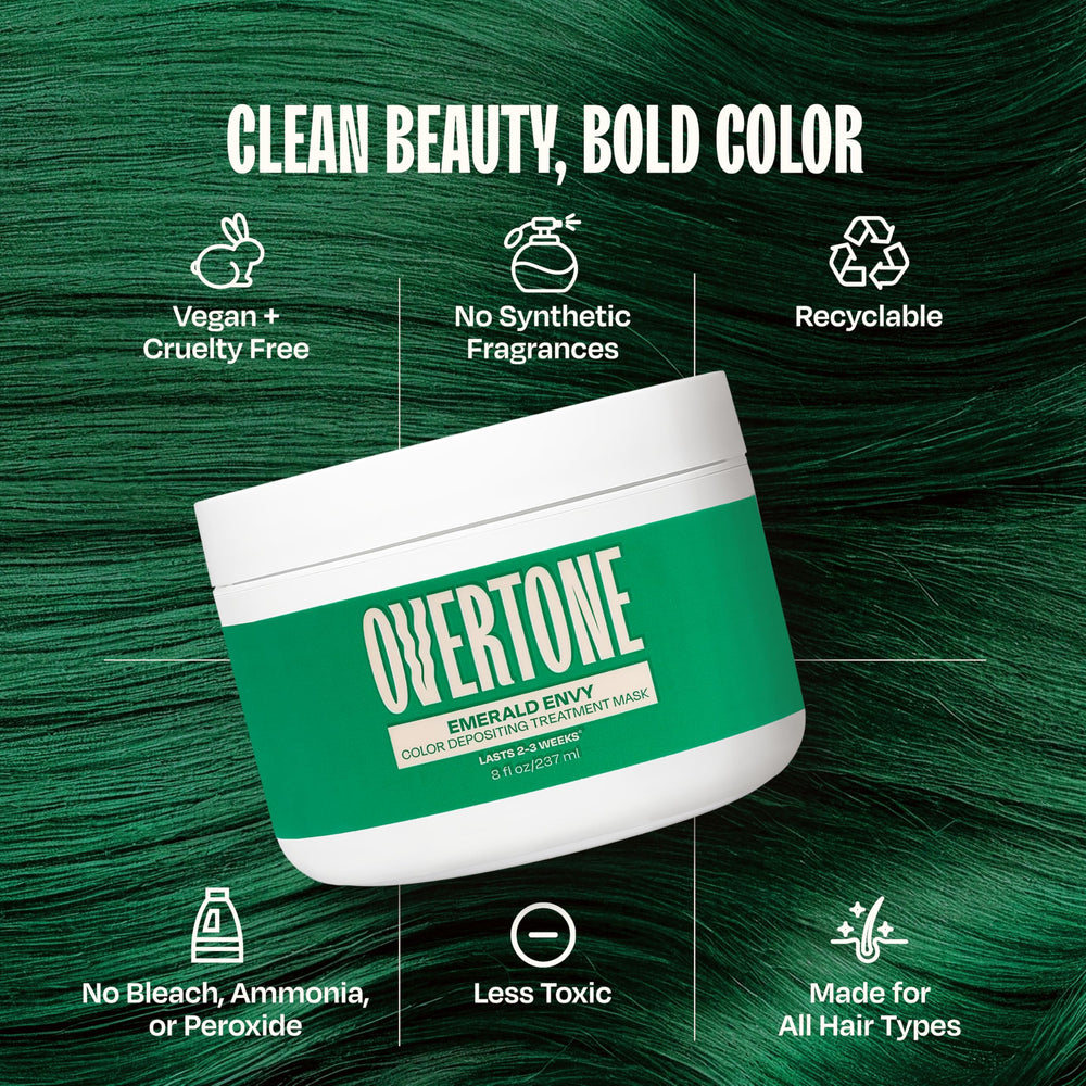 Shiny, healthy-looking strands after use suggest color deposit