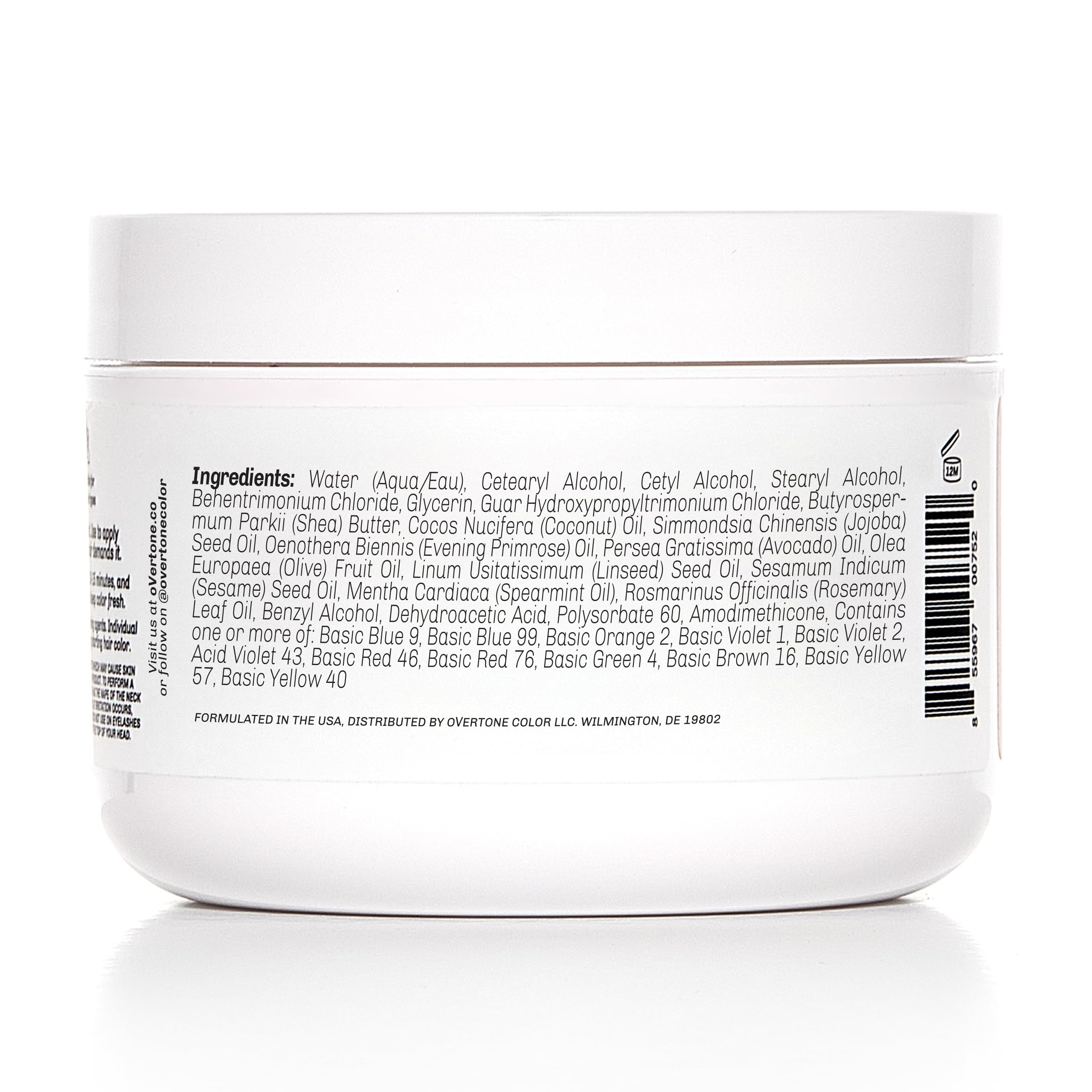 Overtone Pastel Majenta Morning application on dry hair before color deposit