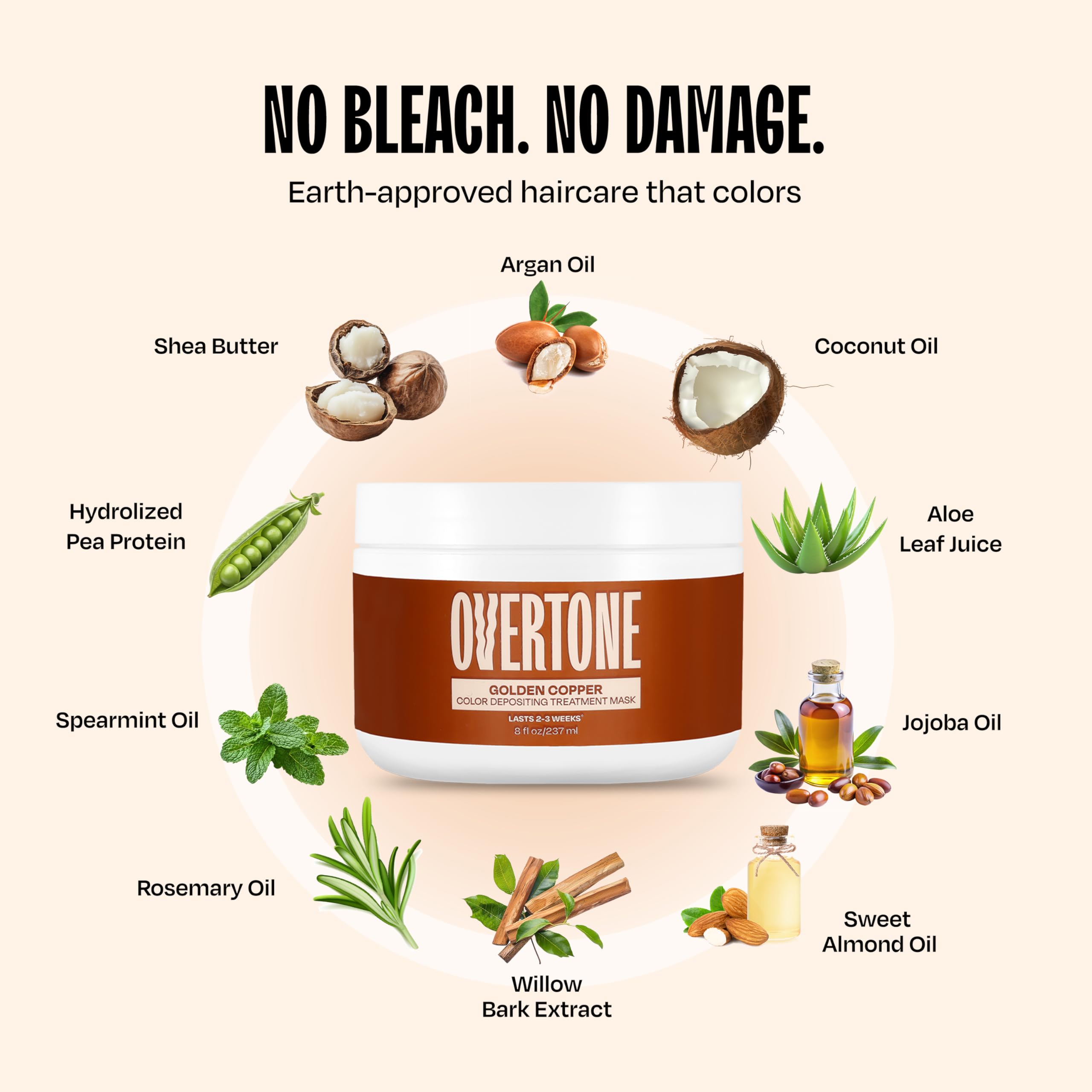 Overtone pastel-to-vibrant shade guidance shows easy at-home color.
