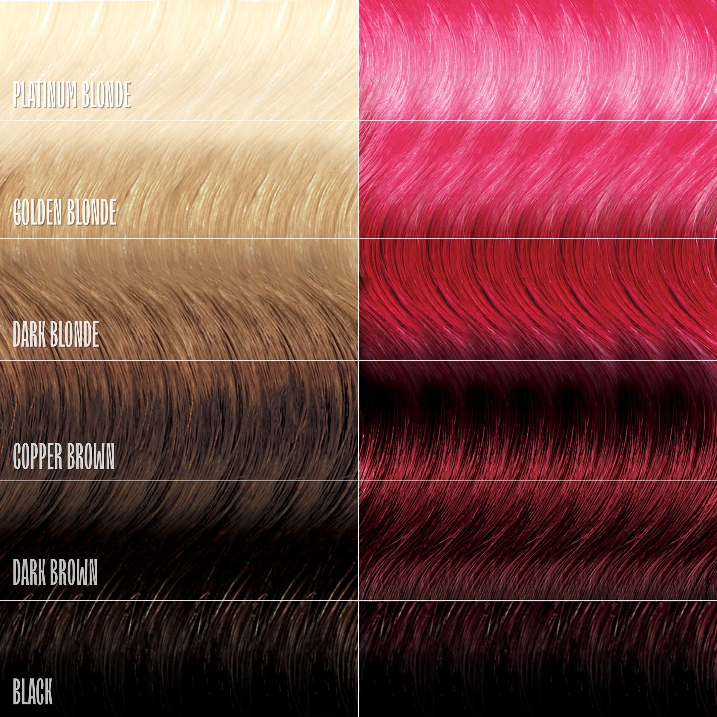 Hair becomes soft, shiny, moisturized without brassiness