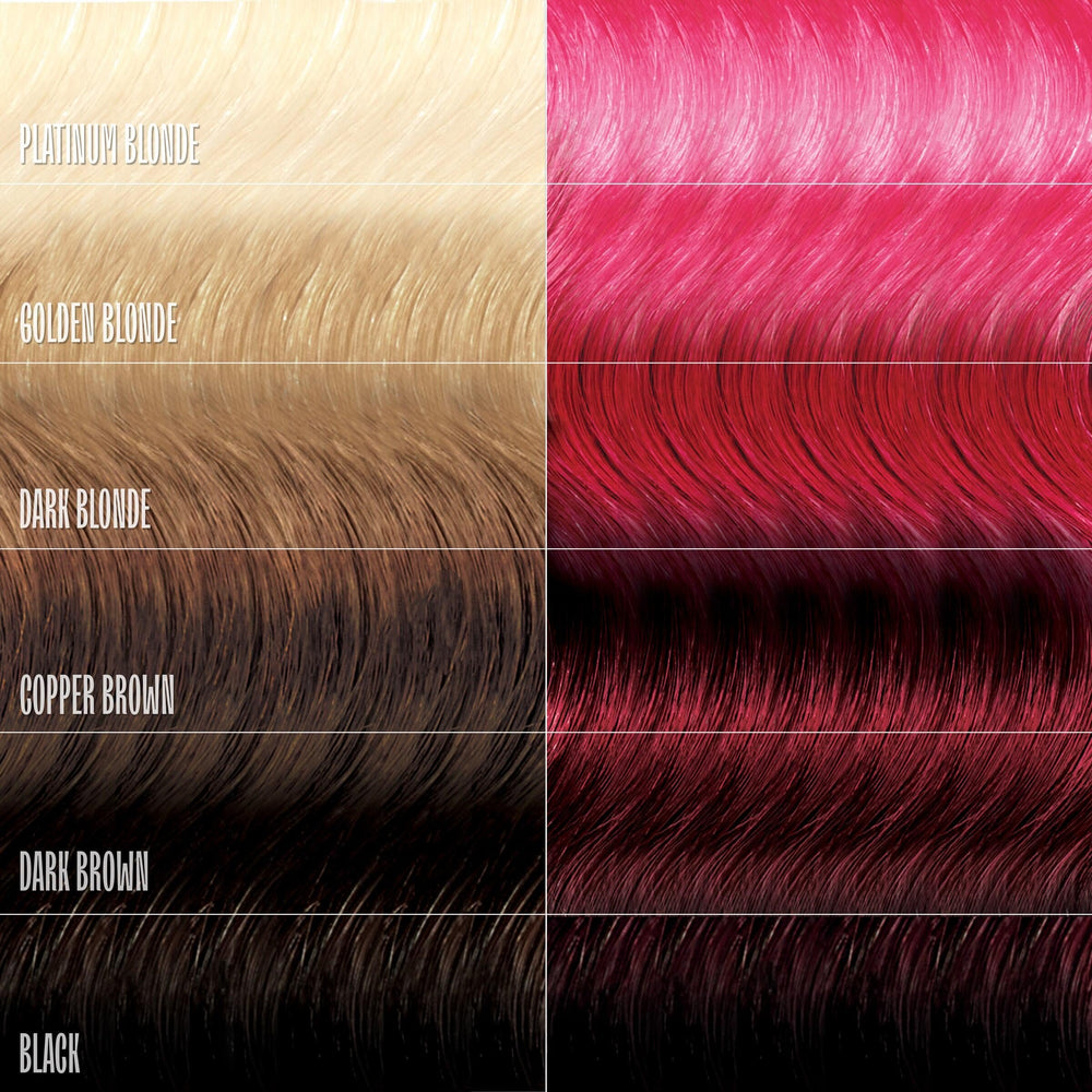Hair becomes soft, shiny, moisturized without brassiness