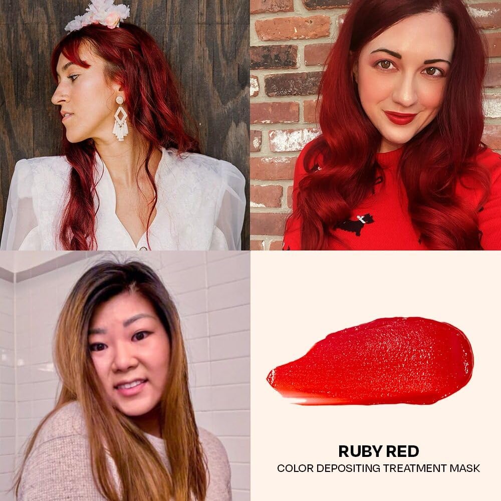 Overtone Ruby Red sulfate-free, paraben-free, ammonia-free formula