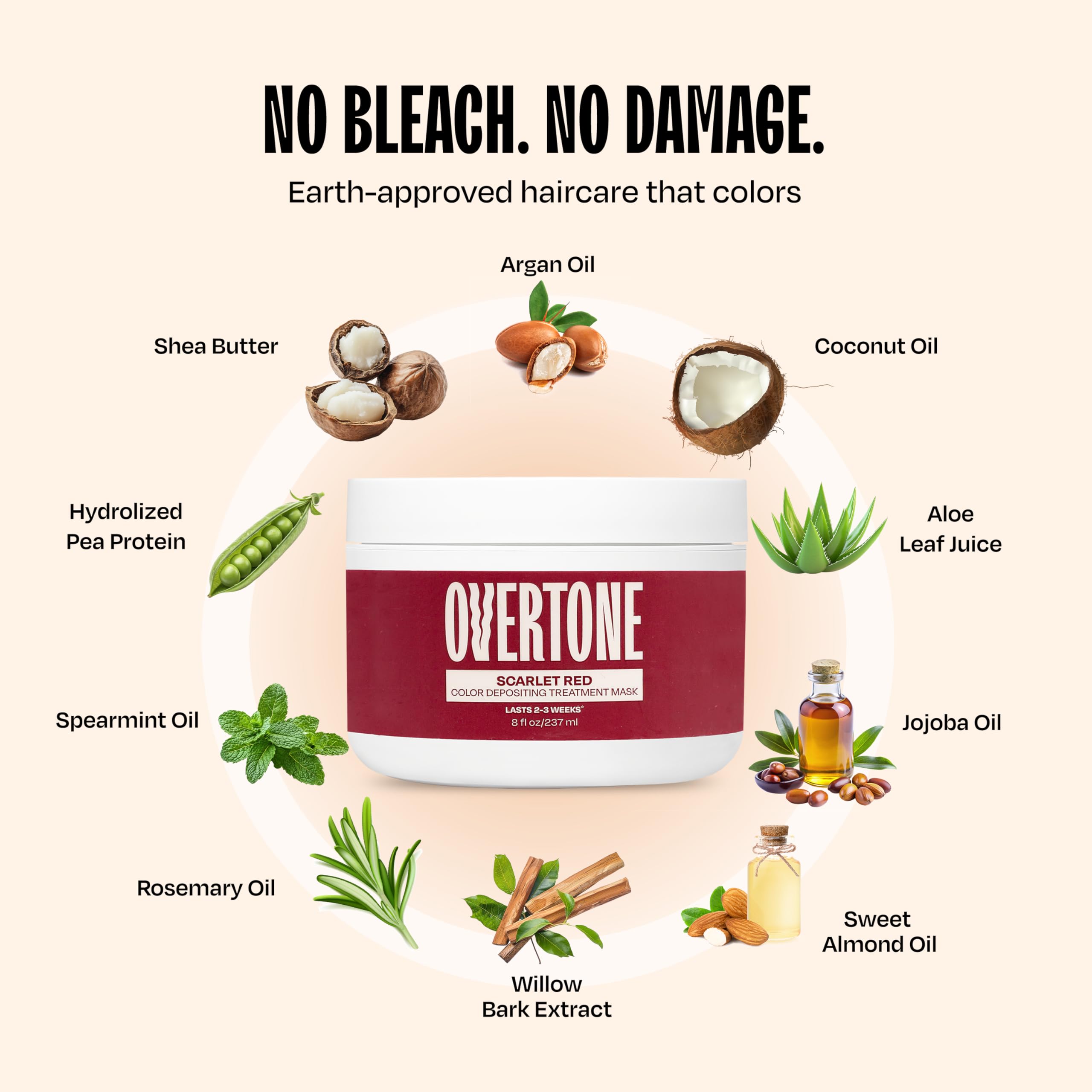 Vegan cruelty-free label on Overtone packaging