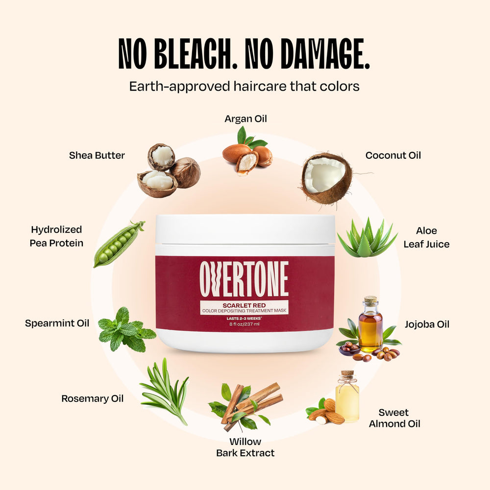 Vegan cruelty-free label on Overtone packaging