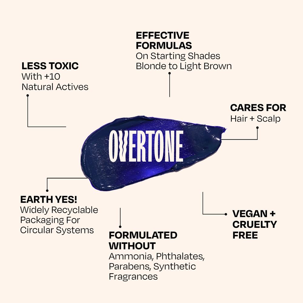 oVertone Smoky Sapphire vegan cruelty-free label on packaging.