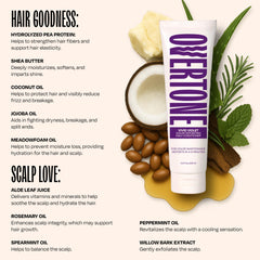 oVertone Vivid Violet ingredients coconut oil shea butter jojoba oil