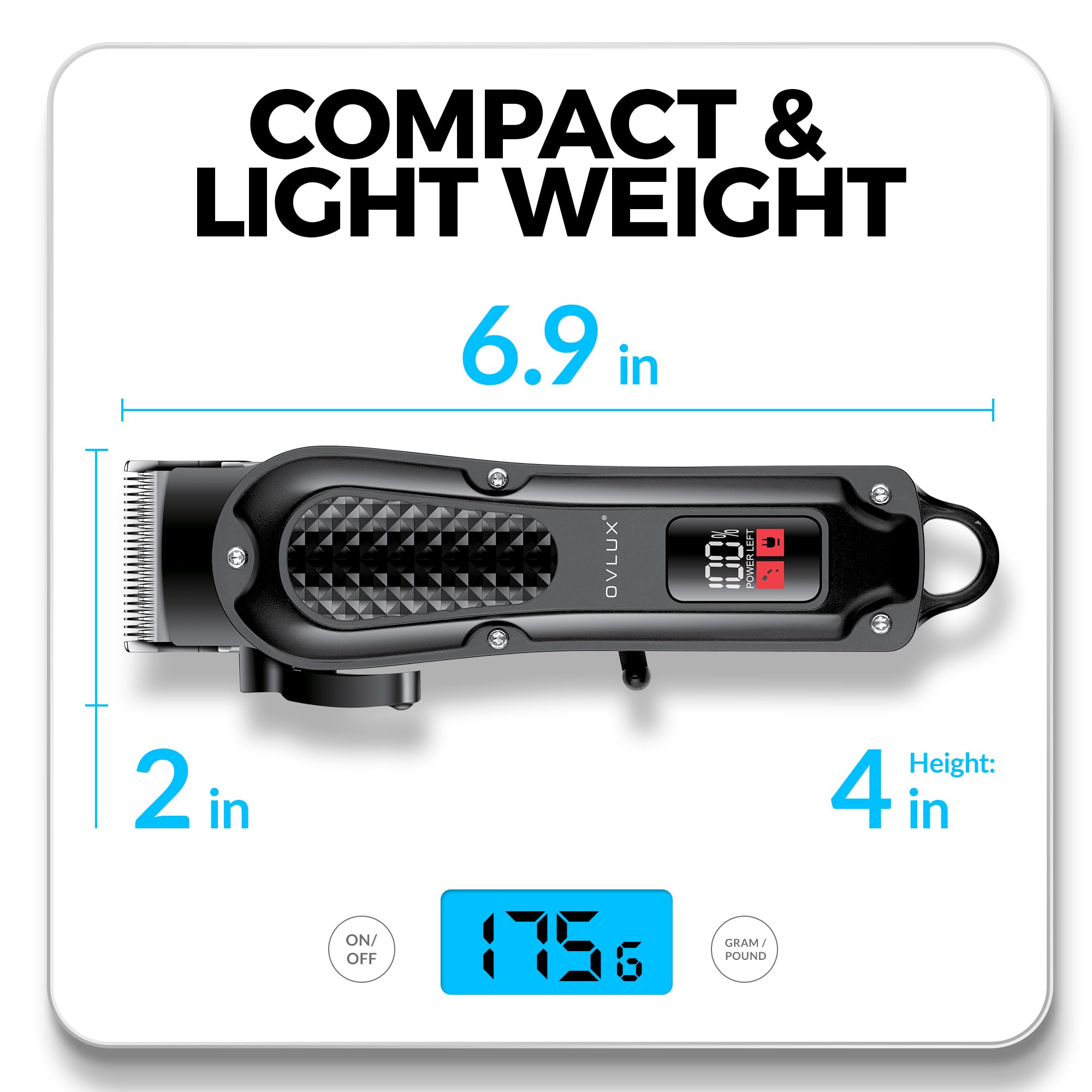OVLux adjustable lever 0.5–2.0mm for precise length control