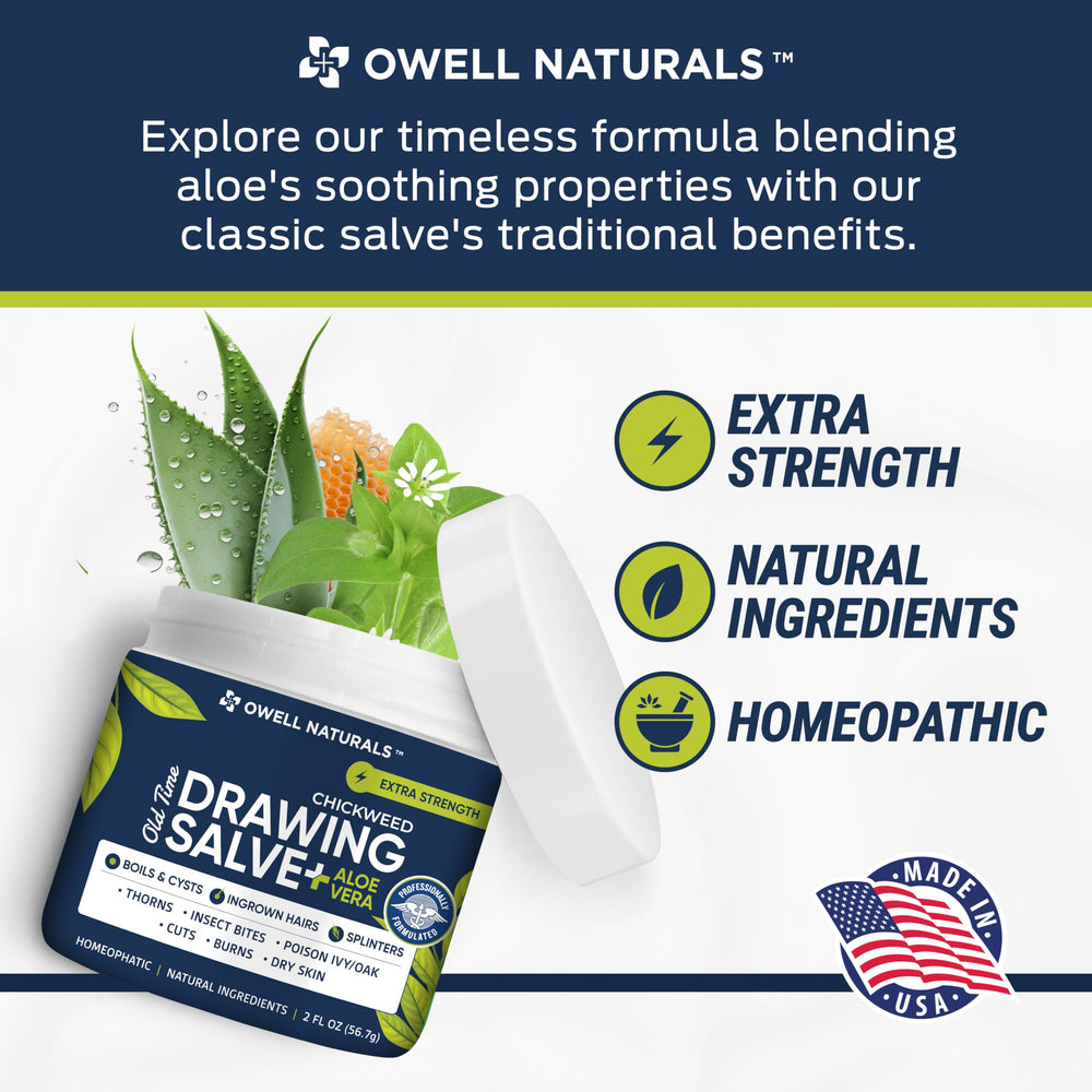OWELL Naturals Drawing Salve on bikini line showing discreet, non-staining use.