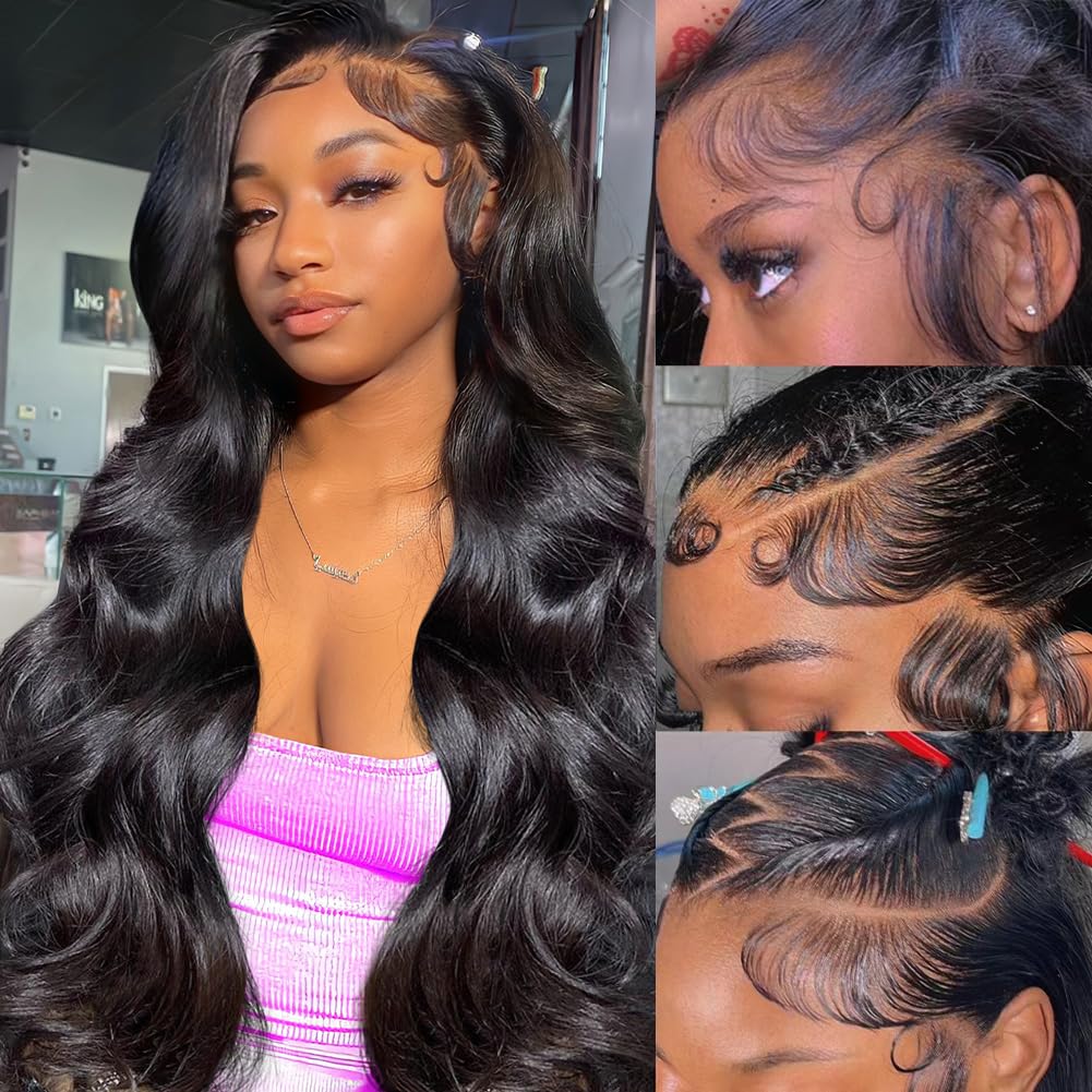 OWNROSE 30-inch lace front wig blends seamlessly for daily wear and natural look.