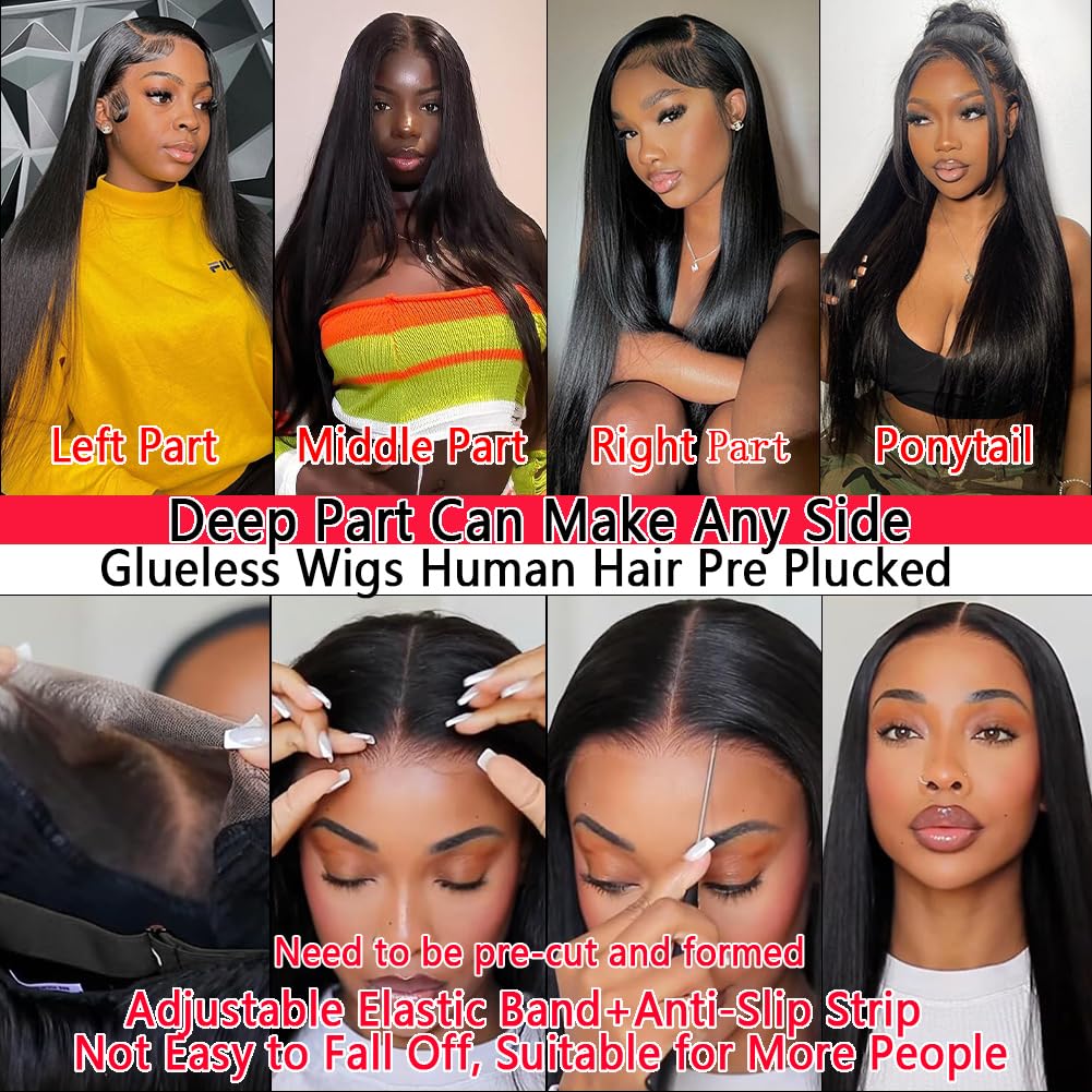 OWNROSE baby hairs around lace for soft, realistic detail