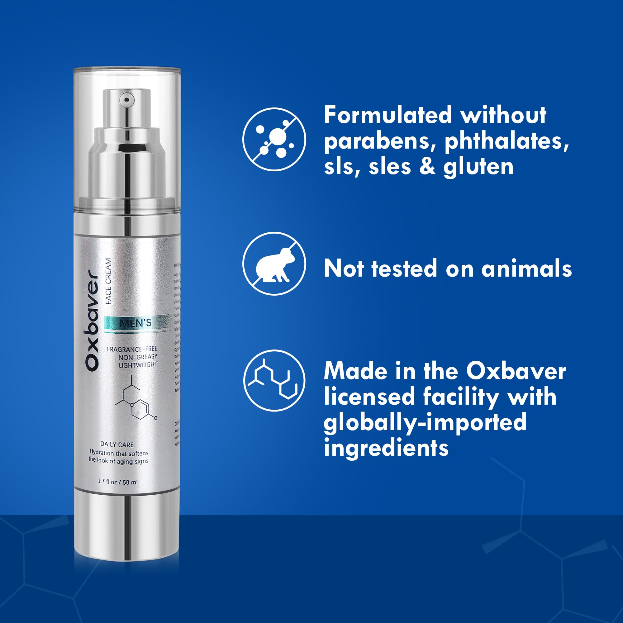 Oxbraver skin hydration glow, long-lasting moisture for daily wear