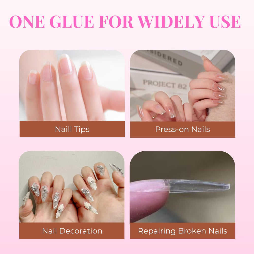 OXIZONA nail glue packaging showing 12pcs in the set.