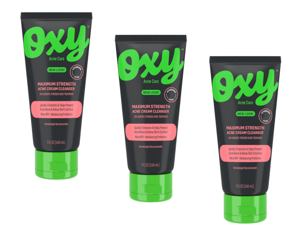 Oxy Acne Cleanser foamy lather ready to cleanse pores