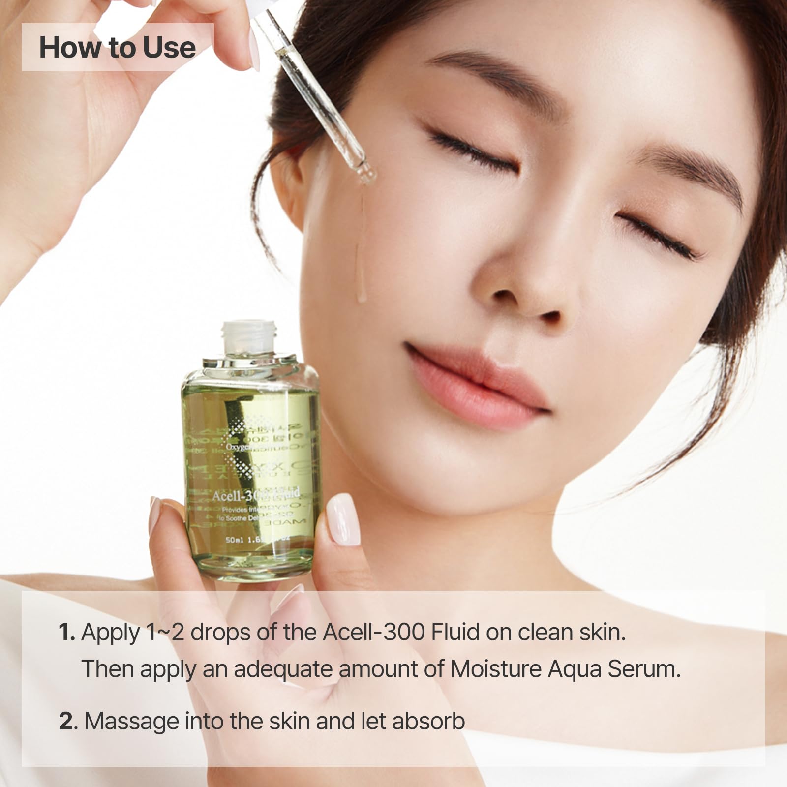 OxygenCeuticals Acell and Moisture Duo arranged for at-home hydration.