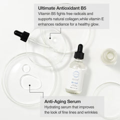 OxygenCeuticals B5 Gel dispense demonstrates easy, precise application for quick hydration.