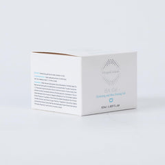 OxygenCeuticals HA Gel dispenser pump shown for easy application and lightweight texture