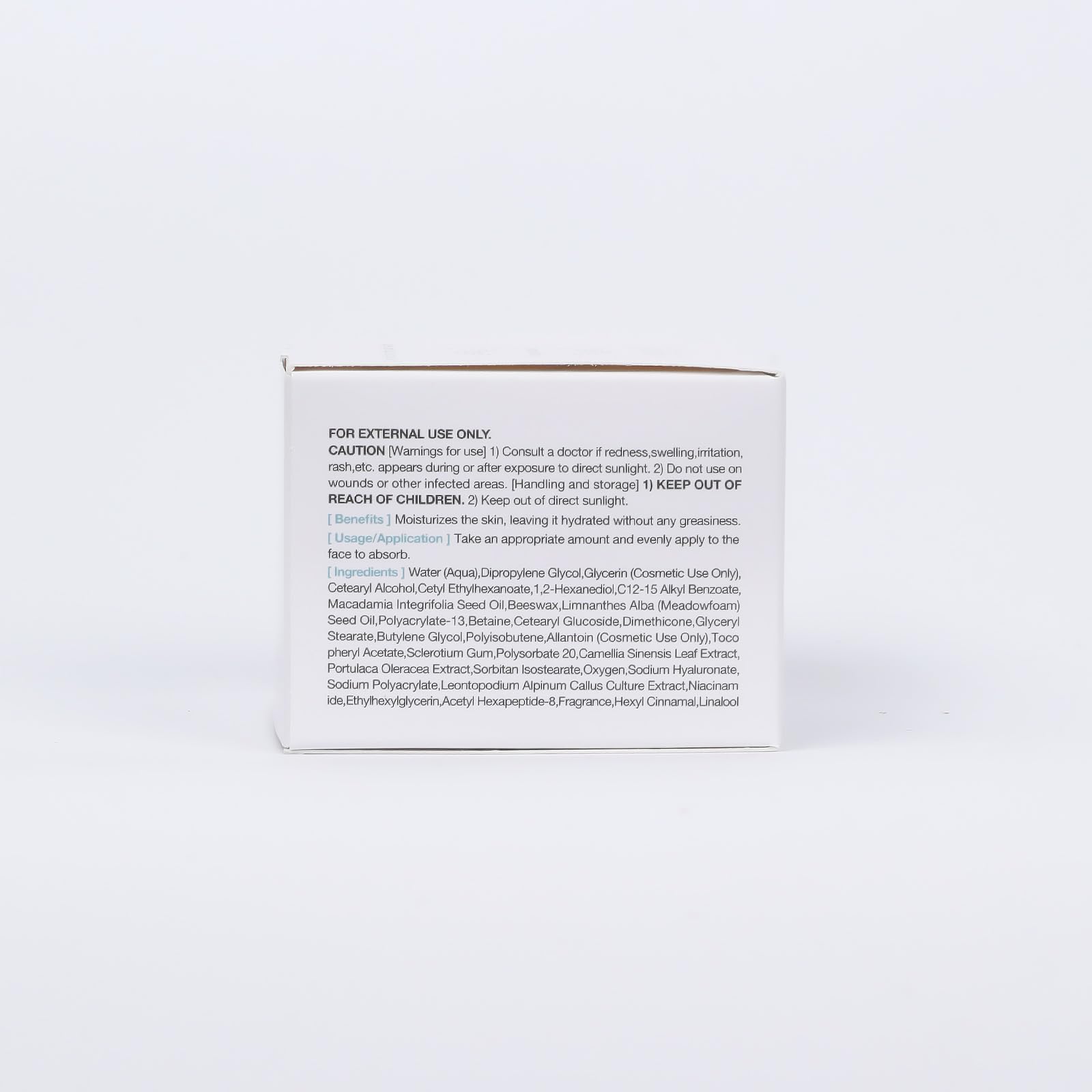 Product packaging of OxygenCeuticals Hydrating Cream with clean design