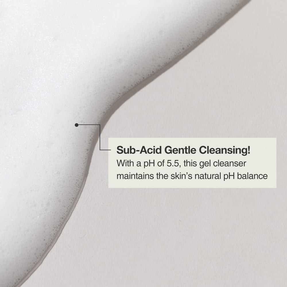 Close-up of soft foam texture from OxygenCeuticals cleanser for refreshing cleanse