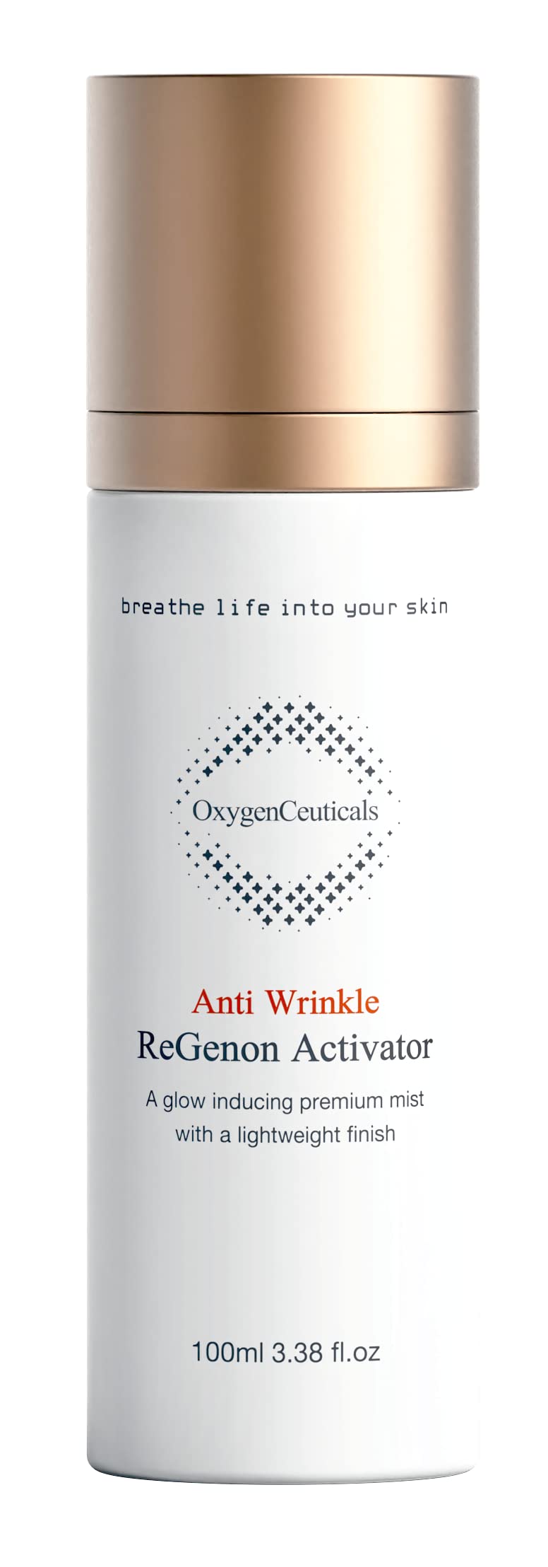 OxygenCeuticals ReGenon Activator bottle mist for antioxidant hydration and brightness