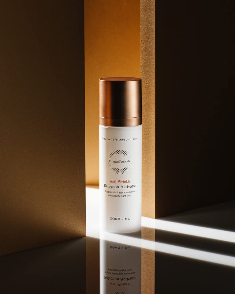 OxygenCeuticals ReGenon Activator lecithin refines texture for smoother skin