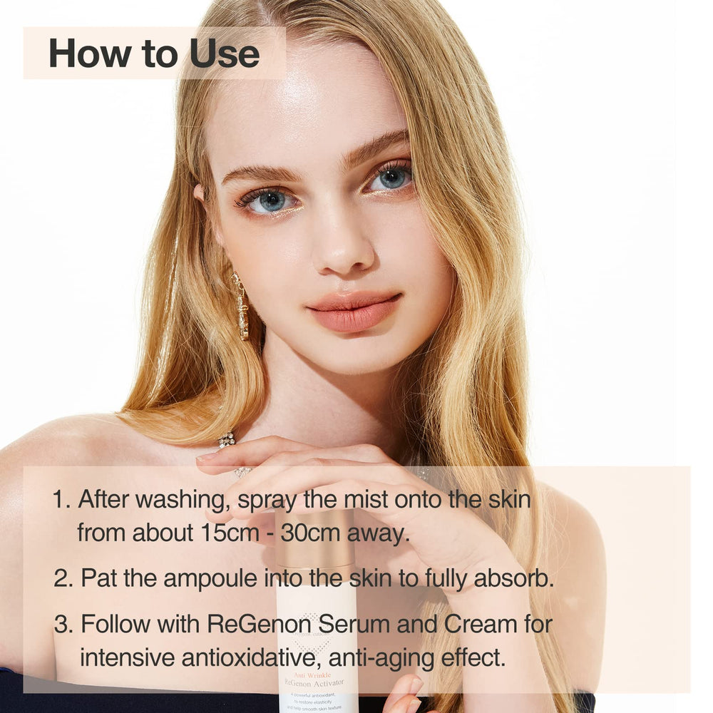 OxygenCeuticals ReGenon Activator hydrating formula supports sensitive skin comfort