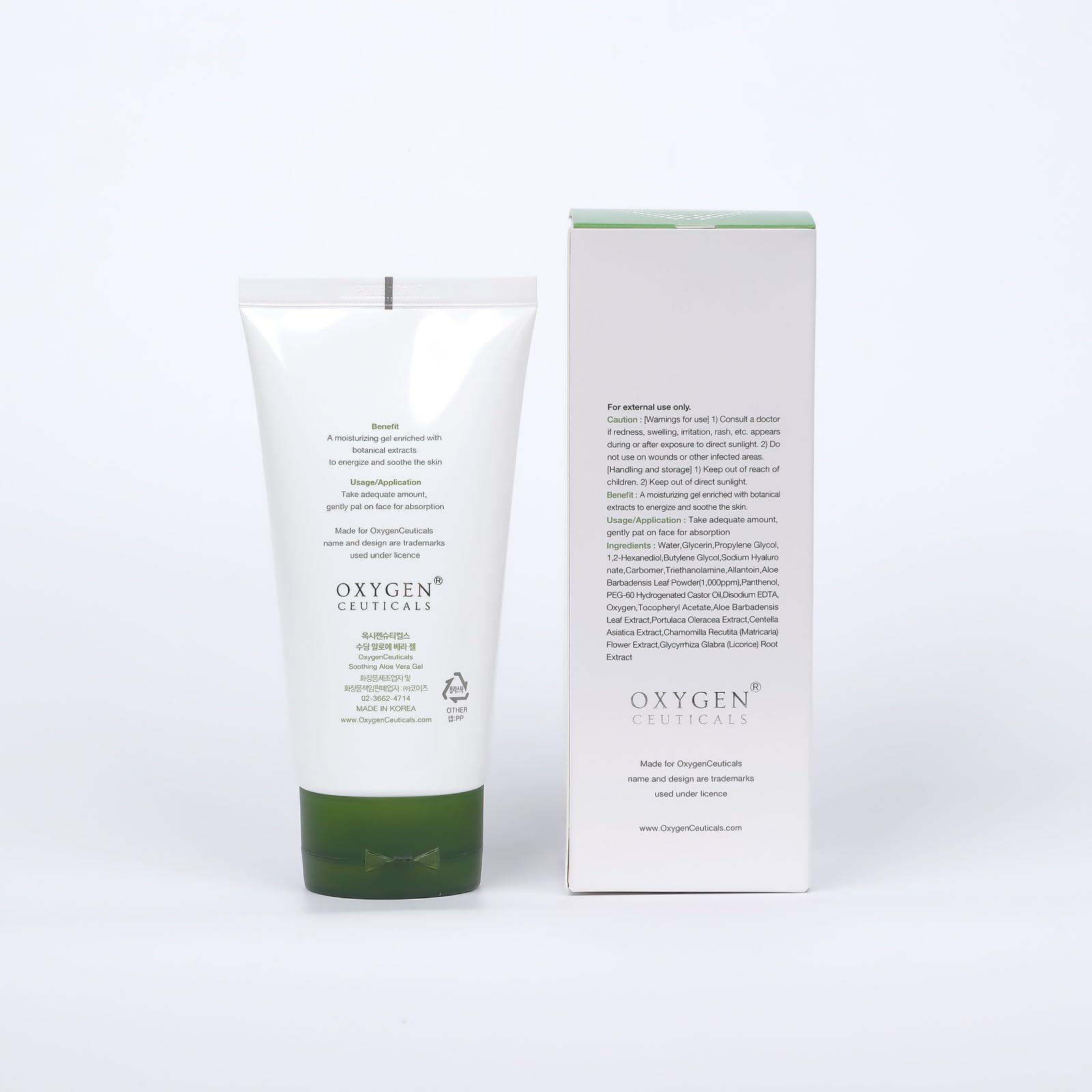 OxygenCeuticals soothing aloe face-and-body use enables versatile care