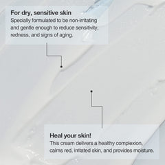 Tomato extract visual indicates natural antioxidants supporting calm, revitalized skin.