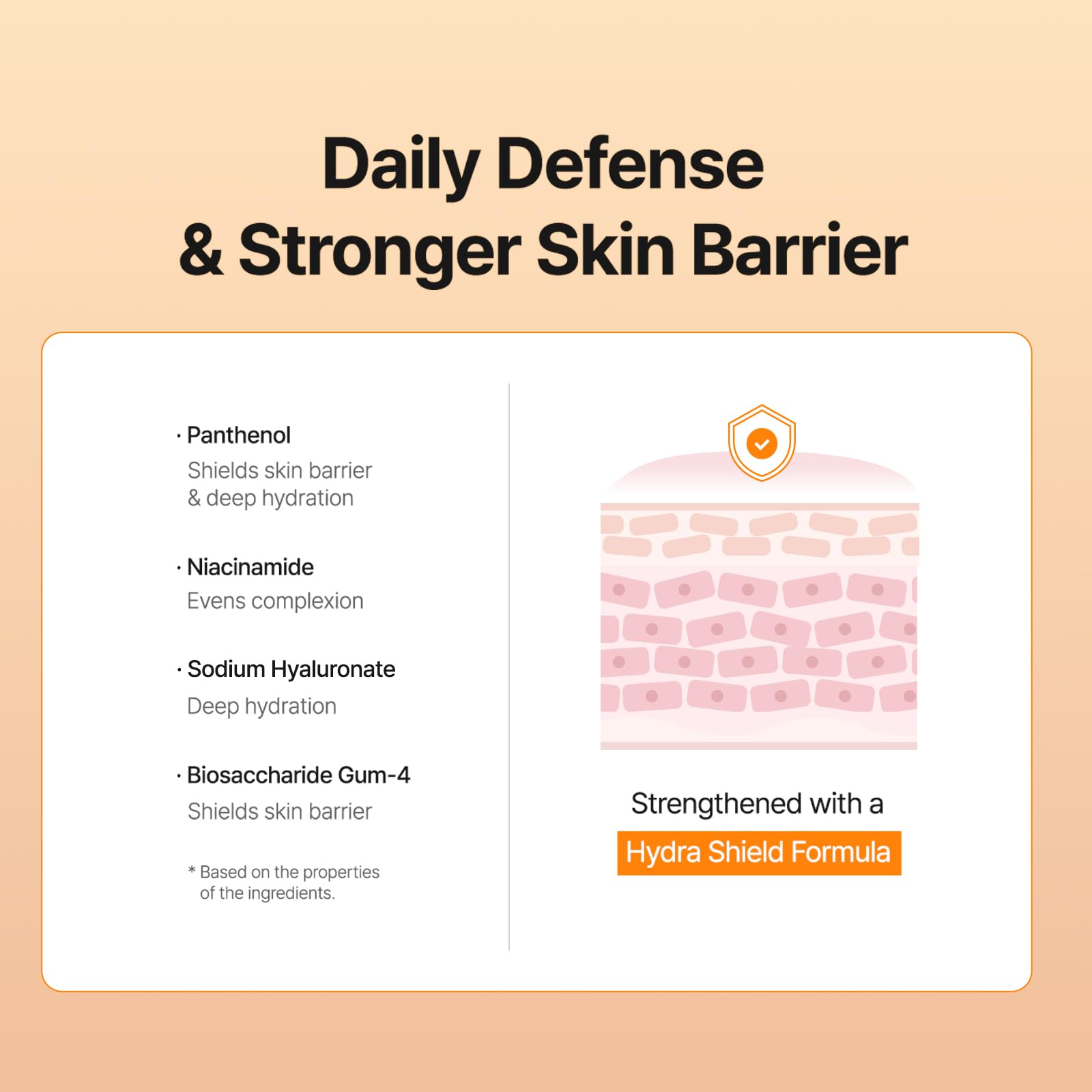 OxygenCeuticals TP Sun Guard dermatologist-tested badge confirms skin-safe use.