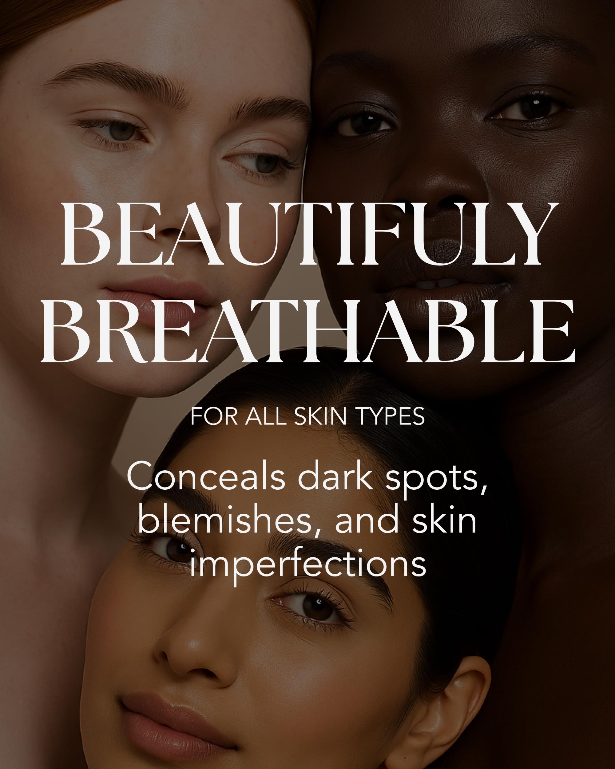 Sweat-resistant Oxygenetix Concealer B-1.0 maintains coverage during activity