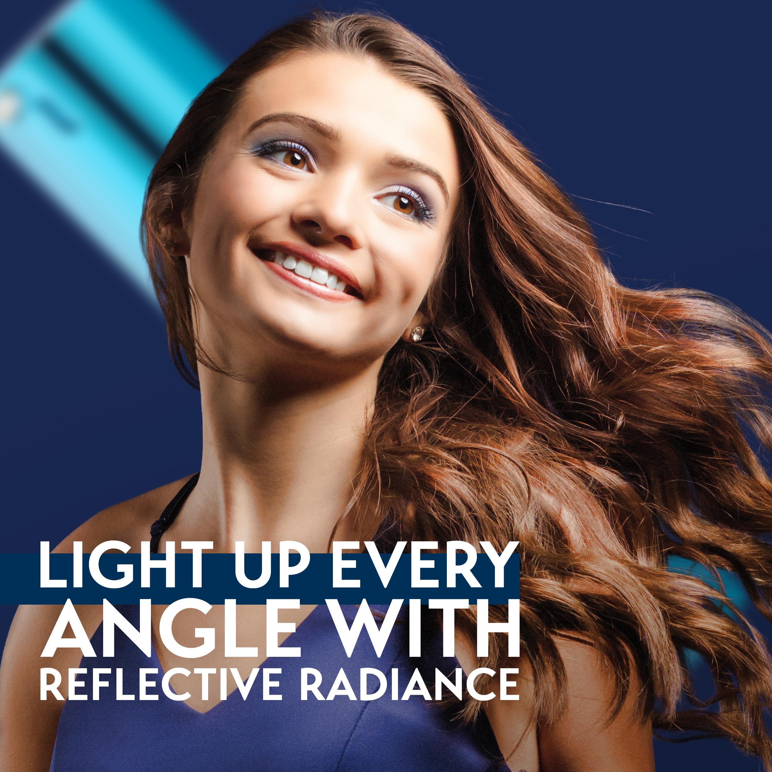 OYA Reflect anti-frizz action delivers a glossy finish on damaged or dry strands.