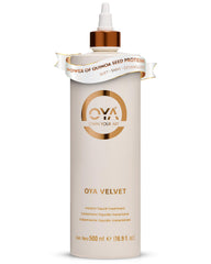 OYA Velvet Instant Conditioner bottle front view promoting deep hydration and silky detangling