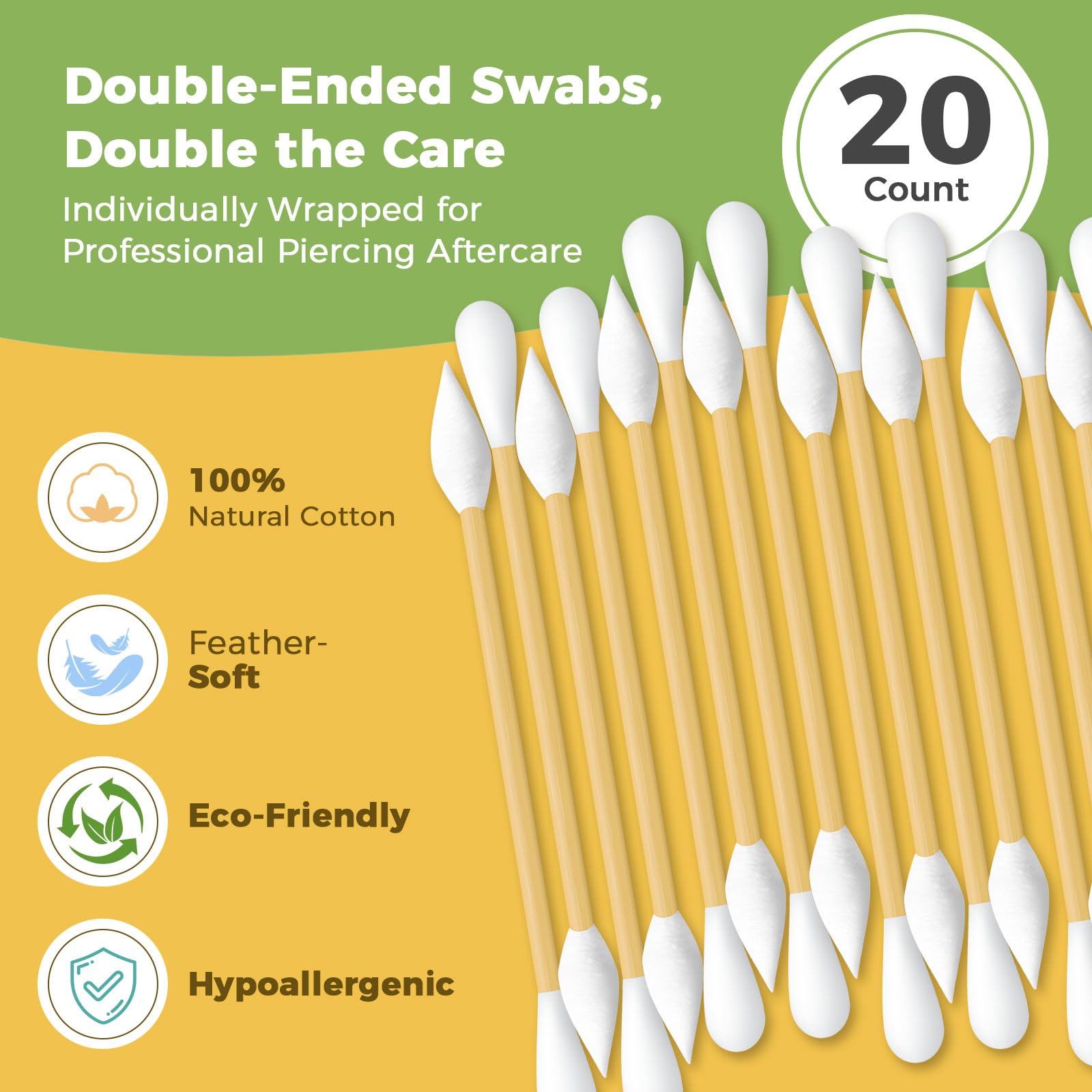 Complete Oycevila aftercare kit with oil and cotton swabs for bumps.