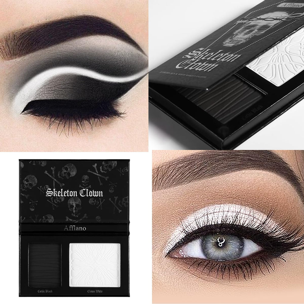 oygcee black white palette ready for brush or finger application