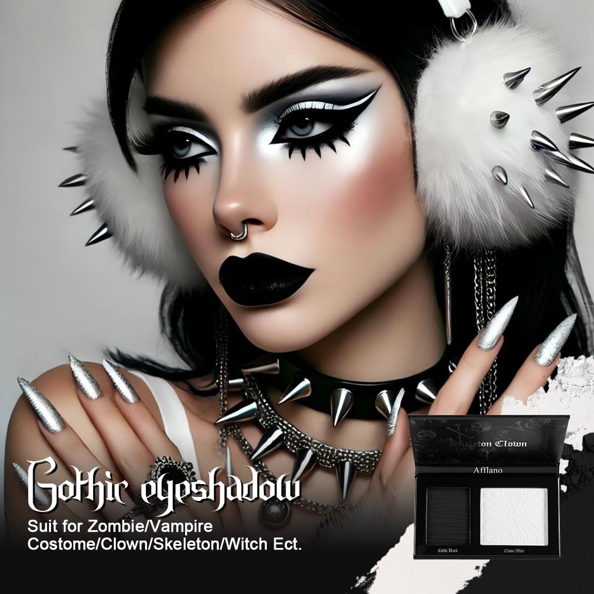 oygcee black white palette open pans for precise color mixing and blending
