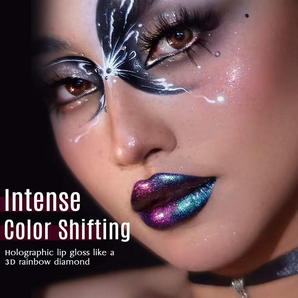 oygcee Chameleon lipstick duo-chrome shine highlights multidimensional hues with light refraction