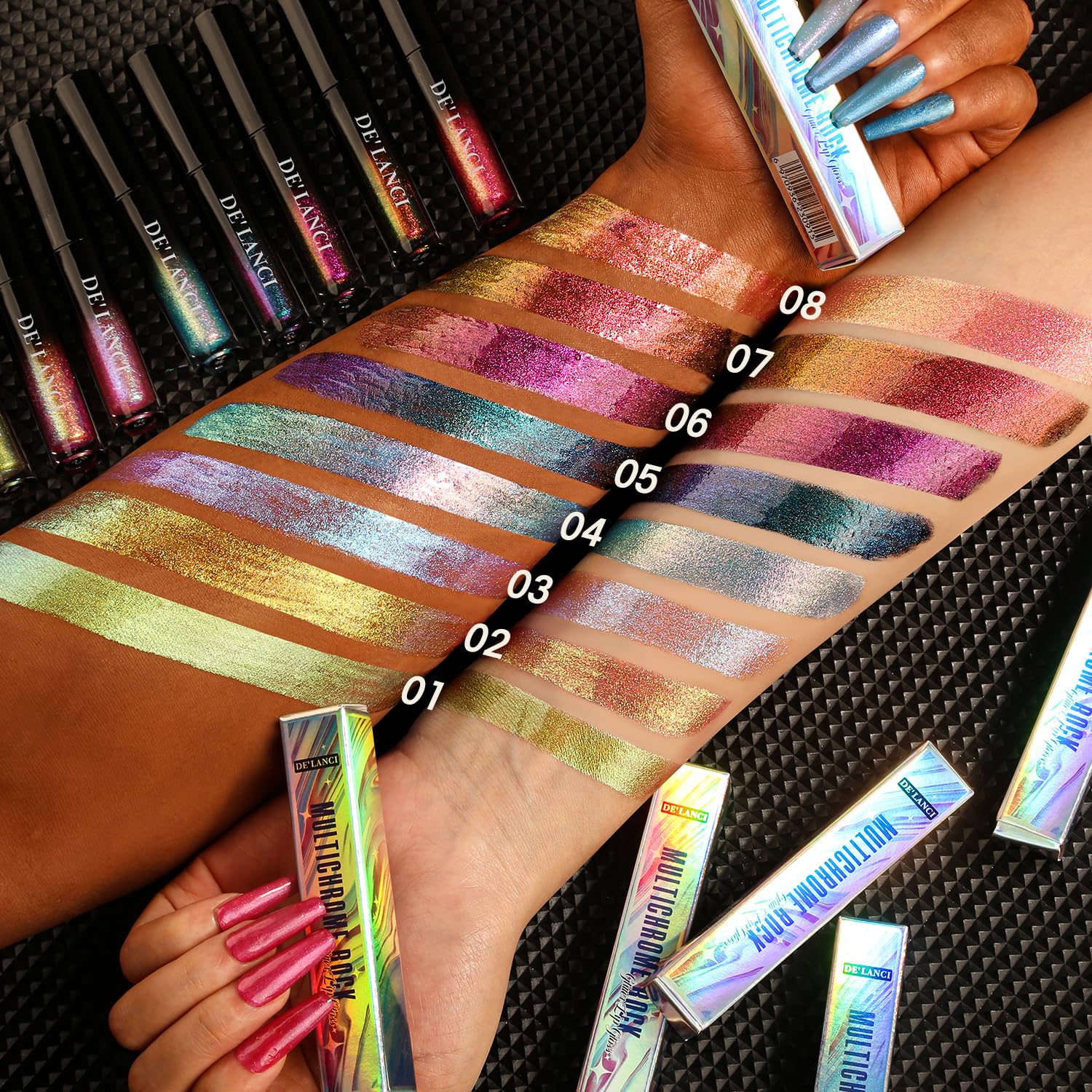 oygcee Chameleon lipstick waterproof gloss delivers lasting shine with water-resistant wear