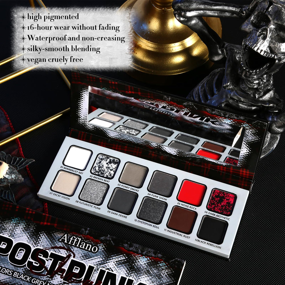 oygcee goth-inspired palette ideal for parties, cosplay, and Halloween