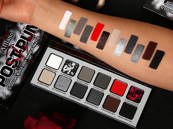 oygcee matte deep black base shade for dramatic looks