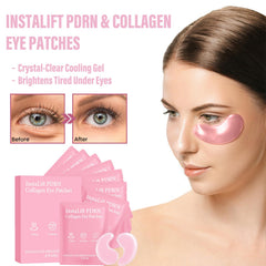 OYKOSE Instalift hydrogel layer close-up shows actives delivery benefits