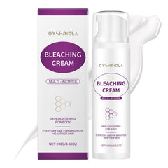 Oyshriola Skin Bleaching Cream bottle promotes deep hydration and even tone.