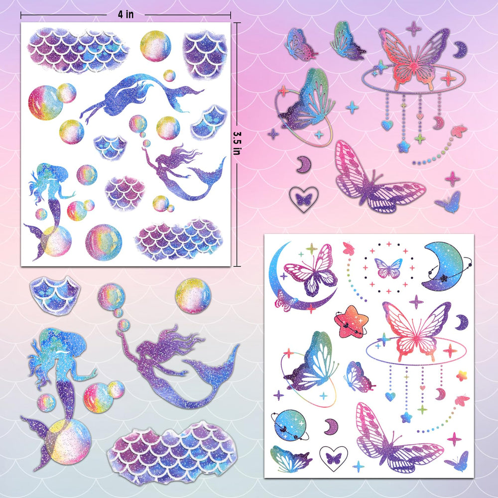 Ozepao Glitter Tattoos fairy designs for magical moments at events