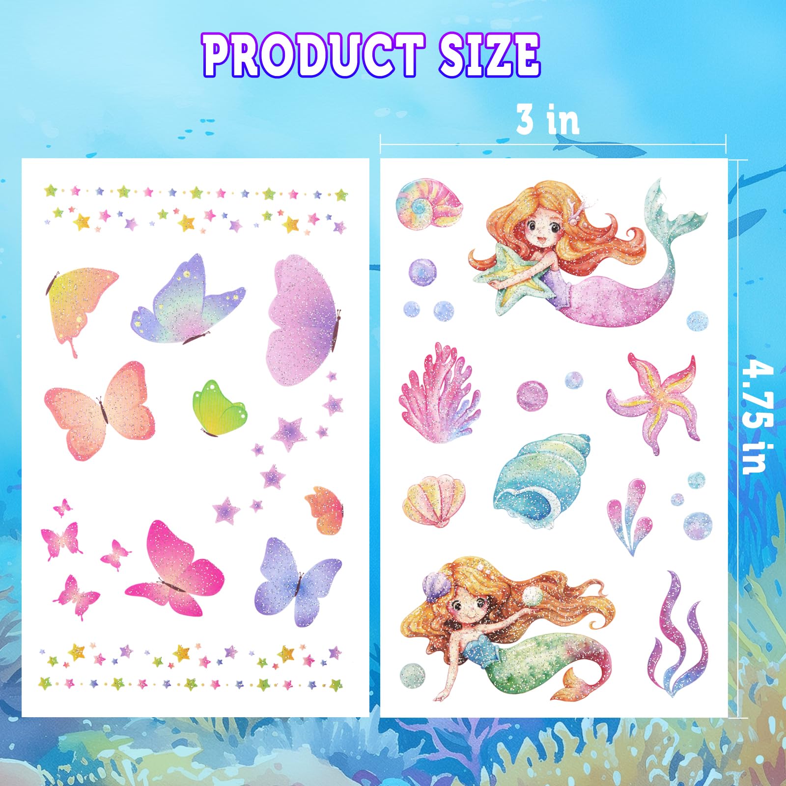 Ozepao party-favor tattoos are great for gift bags and celebrations