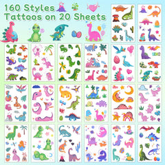 Ozepao dino tattoo party favors add exciting, creative activity for kids.