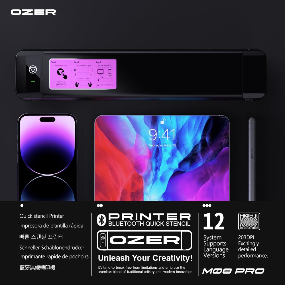 OZER M08Pro wireless design showcases cordless flexibility