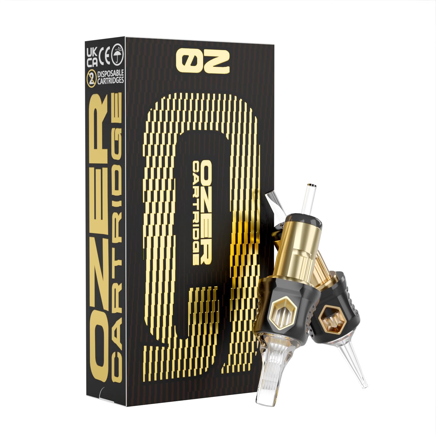 OZER 1203RL cartridge packaged for sterile single-use safety.