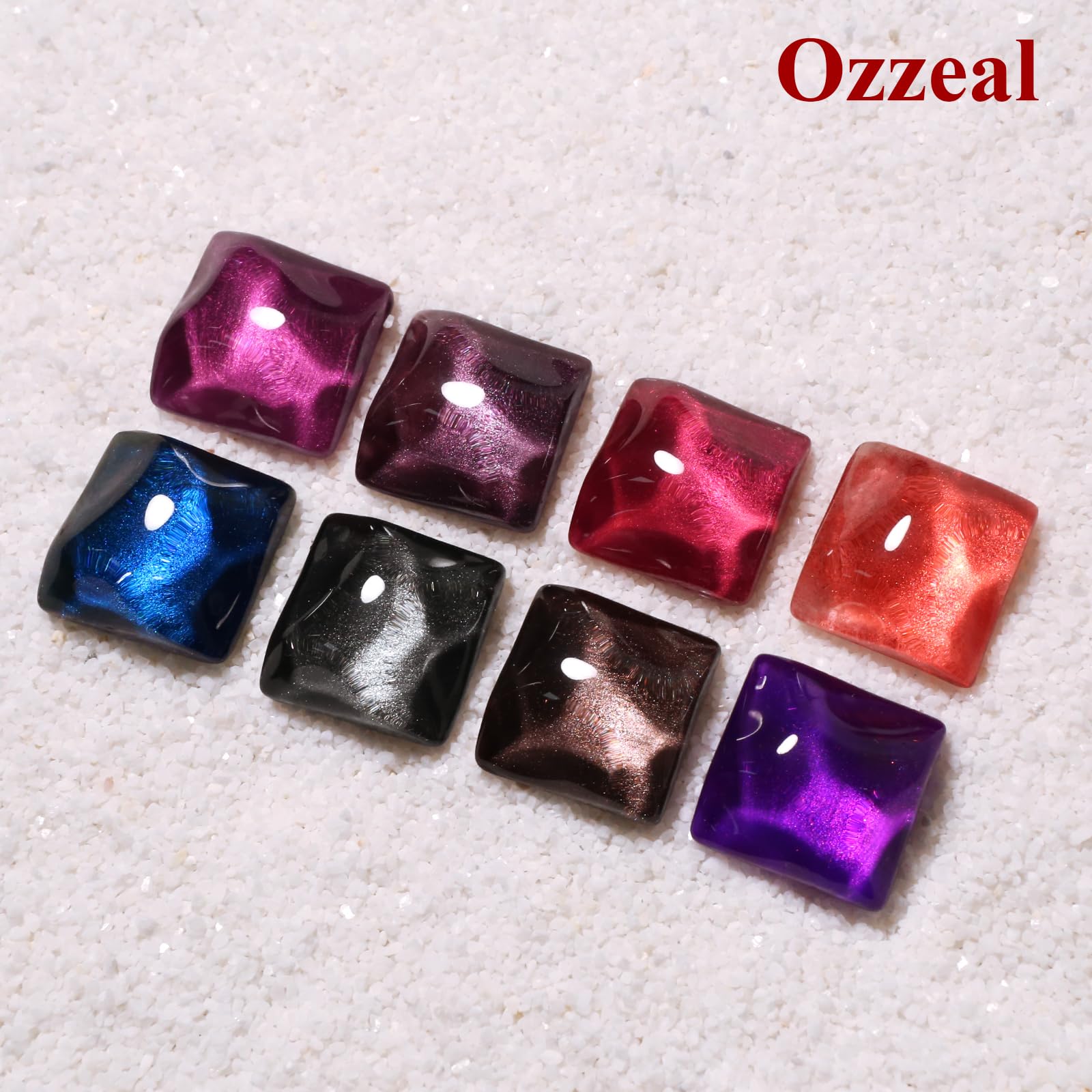 Ozzeal pearl gel polish for at home manicure with glossy finish.