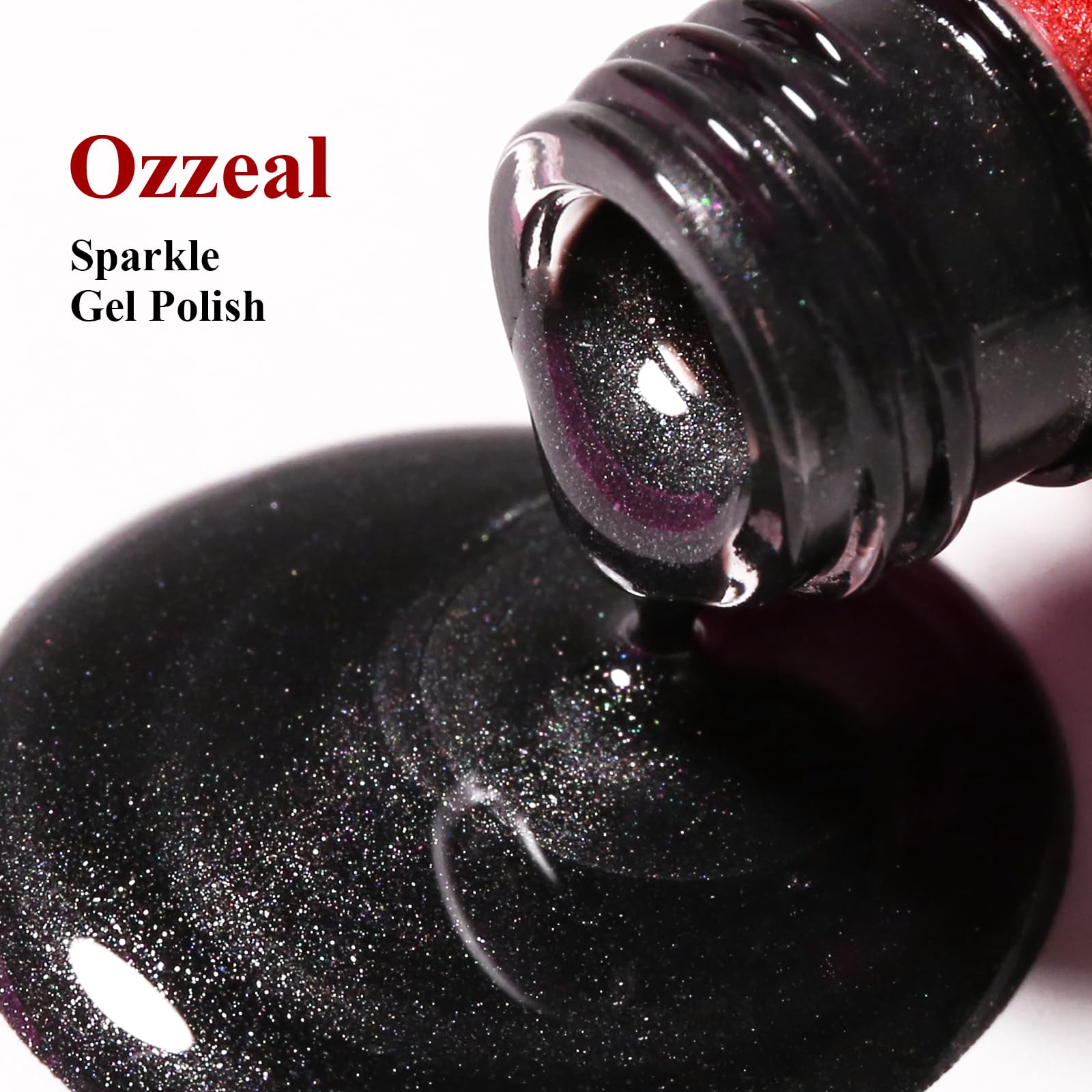 Ozzeal sparkling shade ideal for fall and winter nail art.