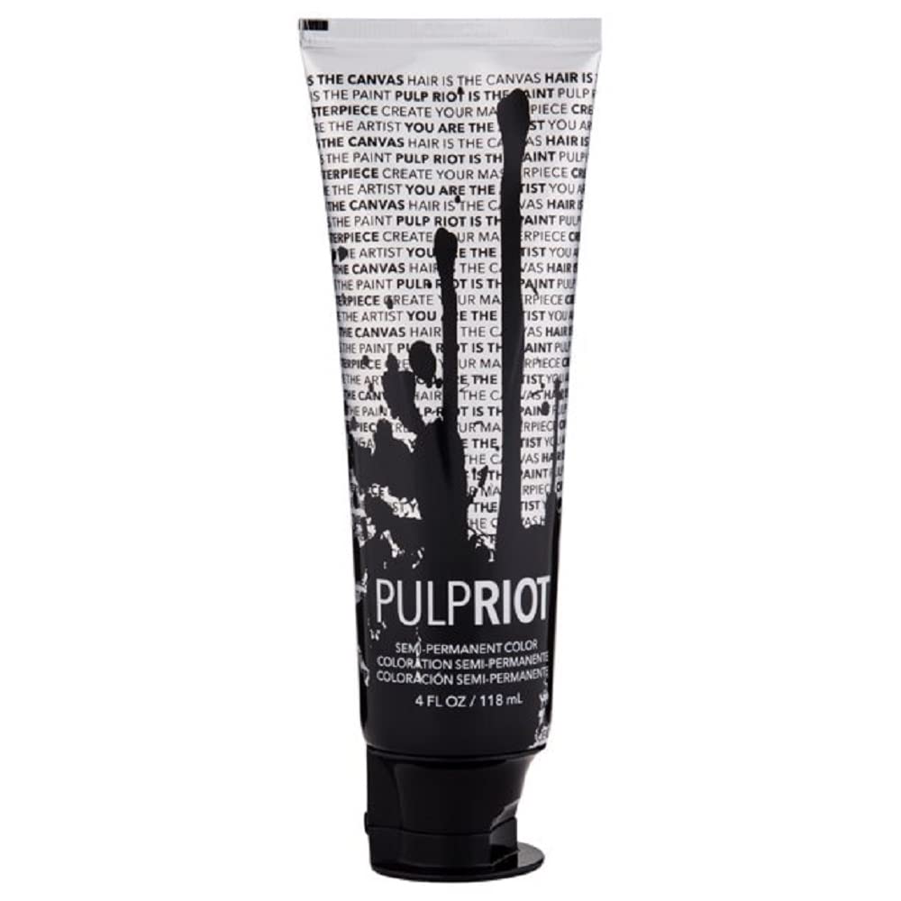 P.R. Cupid saturation technique demonstrating even coverage on dry hair.