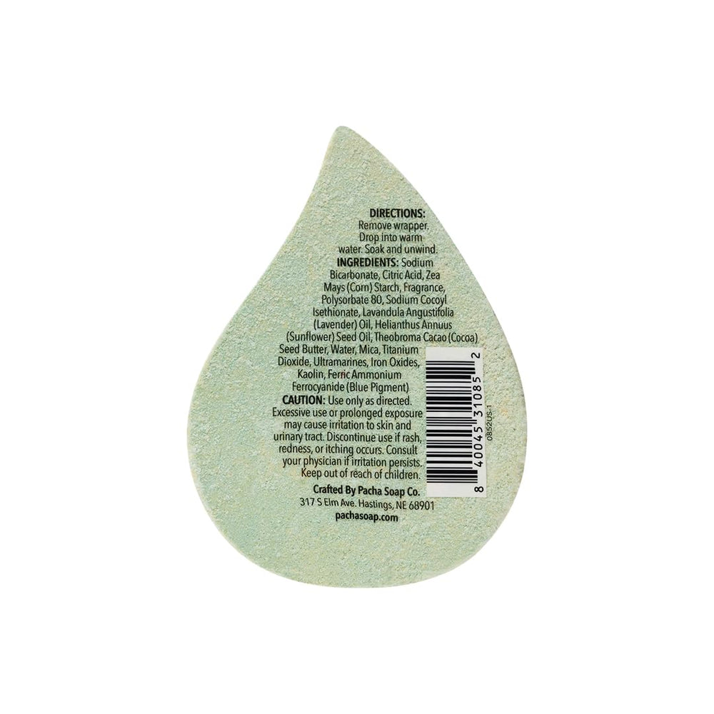 Pacha Soap Co artisan handmade bath bomb crafted in Nebraska